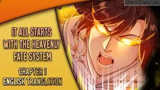 ✨It All Starts With The Heavenly Fate System | Chapter 1 English | #anshscans
