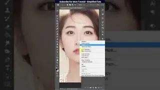 How to Make Nose Contour Easily in Photoshop | Learn Photoshop | Simplified Tuts 