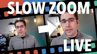 How to create a SLOW ZOOM-IN effect with the ATEM Mini