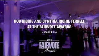 FairVote Awards Highlight: Rob Richie and Cynthia Richie Terrell