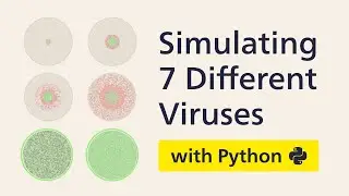 THE SPREAD OF 7 EPIDEMICS! (Python animated visualization)