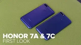 Honor 7A and 7C: Taking on Apples face unlock