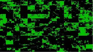 Glitch Overlay Effect Green Screen Overlay 4K