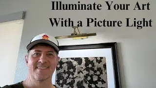 Illuminate Your Art With Easy Picture Light Installation!