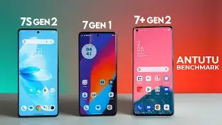 Snapdragon 7S Gen 2 Vs Snapdragon 7 Gen 1 Vs Snapdragon 7+ Gen 2 | Antutu Benchmark & Specification