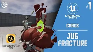 Unreal Engine 5 Tutorial -  Breakable Jug Part 1: Fractures