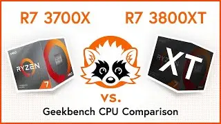 AMD Ryzen 7 3700X vs. AMD Ryzen 7 3800XT - Geekbench CPU Comparison