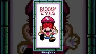 Mario had BLOODY EYES?! 