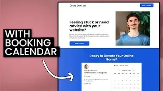 How to Make a Coaching Website with Booking Calendar