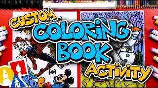 Happy Coloring Book Day ~ Custom Coloring Page Activity