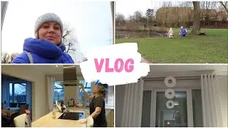 VLOG🇩🇪: Утренняя прогулка🌸купила силиконовый коврик🌸примерка одежды🙈🤭