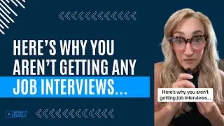 HERE’S WHY YOU AREN’T GETTING ANY JOB INTERVIEWS 🥴🥴🥴
