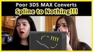 3DS MAX Meme: 2 girls Crying at converting editable poly to nothing!