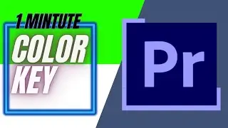 How to remove Green Screen using Color Key in Adobe Premiere Pro CC|
