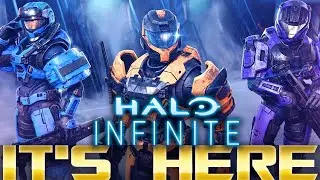 HALO INFINITE WINTER UPDATE IS HERE - PLAYING HALO INFINITE'S NEW MAPS + FORGE FOR THE FIRST TIME!