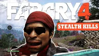 BADASS CREATIVE STEALTH KILLS !! #farcry4 #gaming #stealth #stealthkills