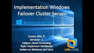 How To Implement FailOver and Create A Cluster In Windows Server 2012 [Latest]