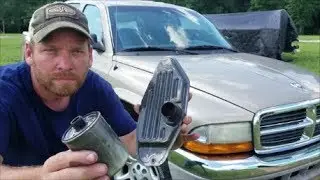 Dodge Dakota's have 2 TRANSMISSION FILTERS ?!?!  How to replace and check fluid level