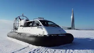 Cool gadgets Christy Hovercraft and the tallest Skyscraper in Europe from St. Petersburg, Russia