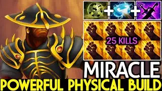 MIRACLE [Ember Spirit] Powerful Physical Build Unreal Damage Dota 2