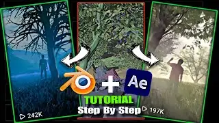 3 Hours of Editing in Blender Green Screen Viral Vfx on Instagram Tutorial Step by Step 