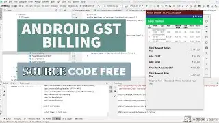 Android GST Billing Project with Source Code