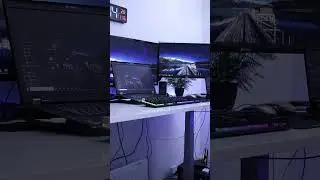 Satisfying PC setup #multiscreen #oddlysatisfying #pcsetup