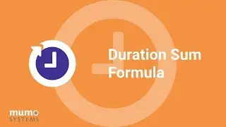 Duration - Duration Sum Tutorial