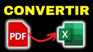 🔁CONVERTIR de PDF a EXCEL de forma correcta! (Fácil y Gratis)