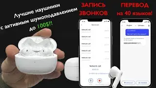 Лучшие наушники с шумоподавлением, записью звонков и переводом - Xiaodu Du Smart Buds Pro до 100$!