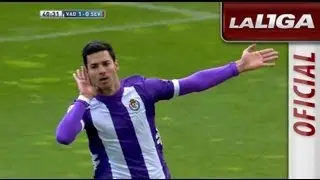 Gol de Javi Guerra (1-0) en el Real Valladolid - Sevilla FC - HD