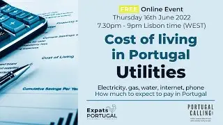 Cost of living in Portugal: UTILITIES - How much does it cost to live here?