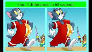 Find 3 differences #16