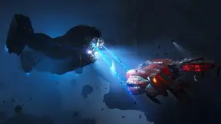 When 4 Players Salvage Massive Wrecks - Star Citizen Multicrew & Crafting