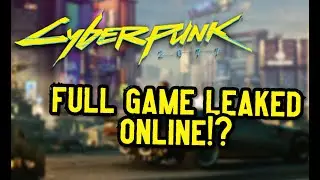 Cyberpunk 2077 Game File Leaked! Exclusive Sneak Peek Inside