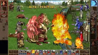 Heroes 3 COMBAT One year growth Conflux was attacked by Factory HoTA v1.7