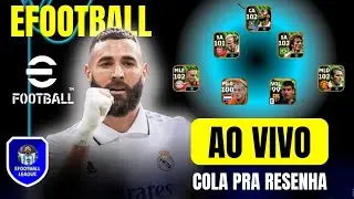 EFOOTBALL 2024 MOBILE - DREAM TEAM AO VIVO  - ATUALIZAÇÃO EFOOTBALL 2024