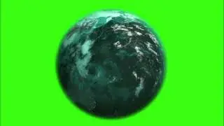 Green screen | Planet | Animation | Footage | Download | №151