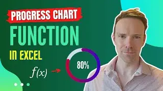 AMAZING Progress Chart Function in Excel