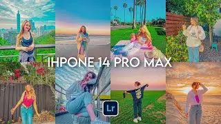 IPHONE 14 Lightroom Mobile Preset Editing Tutorial | Iphone Preset | Vivid Preset | Free Preset