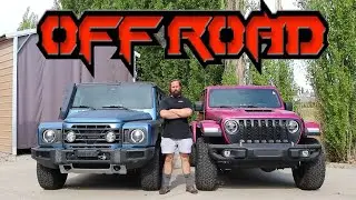 Wrangler Gets Owned By Frankenstein Car! (Ineos Grenadier vs Jeep Wrangler Off-Road Review)