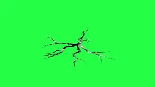 Floor And Wall Crack Green Screen Effect Motion Graphics 4K 30fps Copyright Free