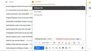 How To Solve Blocked for security reasons! Send |.zip |.rar |.exe File