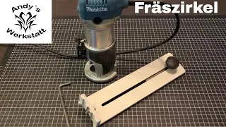 Fräszirkel/Router Circle Jig für Makita RT0700CX2J selber bauen - diy