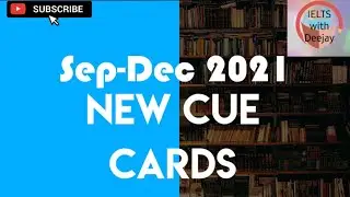 UPDATE | SEPTEMBER TO DECEMBER 2021 CUE CARDS | NEW CUE CARDS 2021 | SEP TO DEC NEW CUE CARDS 2021