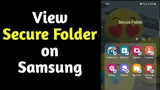 How to Access Samsung Secure Folder | Secure folder | Samsung