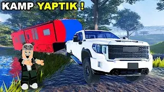 Arabamızla Kamp Yaptık ! - Roblox