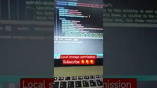 Local storage permission in flutter #flutter #fluttertutorials #technicalencoder