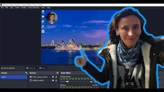 How to screen record with your webcam shaped as a circle in OBS