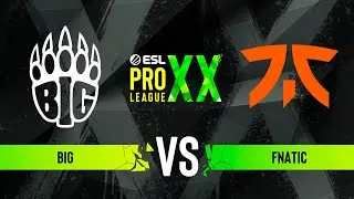 BIG vs. fnatic - ESL Pro League Season 20 - Group C